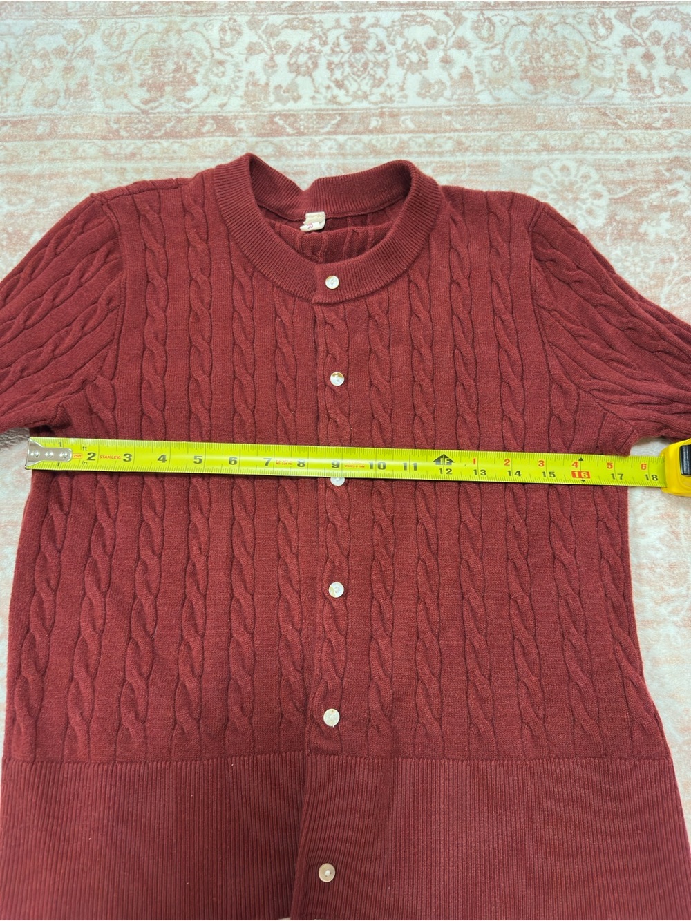 Soft 🥀 Cable Knit Cardigan Sweater - Picture 7 of 10